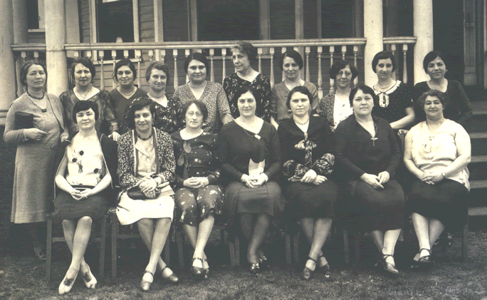 Hadassah board members, 1930. Hartford 's chapter of Hadassah, a women's organization interested in Zionism and social welfare, was founded in the 1910s and became one of the largest and most influential in the country.