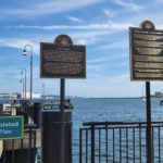 Amistad Pier with new Middle Passage plaque_Tom Schuch photographer
