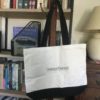 Two toned tote bag 2
